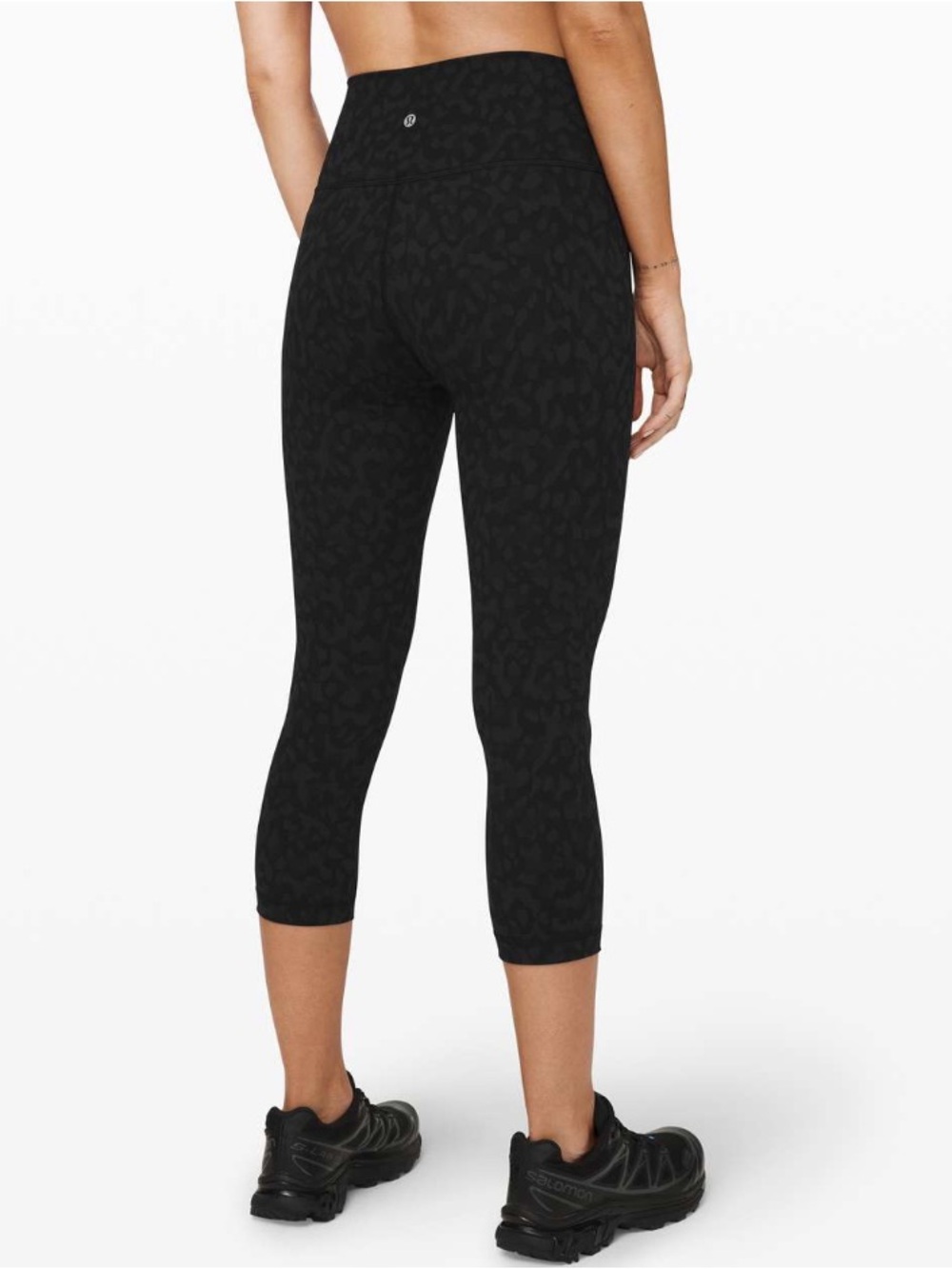 Lululemon Wunder Under Crop (High-Rise) *Full-On Luxtreme 21" Camo Deep